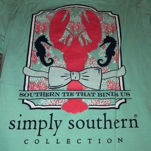 Light Blue Simply Southern Shirt!!